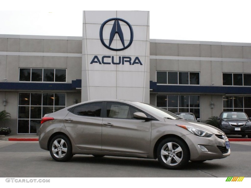 Harbor Gray Metallic Hyundai Elantra