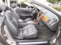 2009 Jaguar XK Charcoal Interior Front Seat Photo