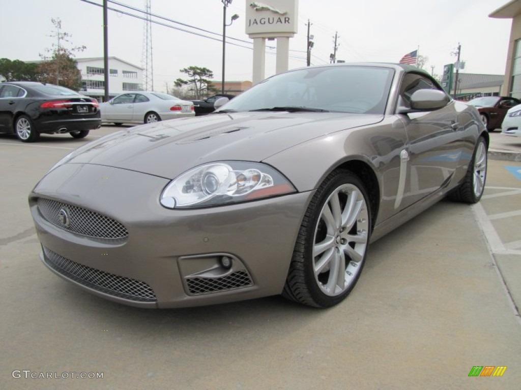 Vapour Grey 2009 Jaguar XK XKR Convertible Exterior Photo #91268032