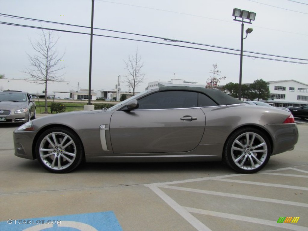 Vapour Grey 2009 Jaguar XK XKR Convertible Exterior Photo #91268065