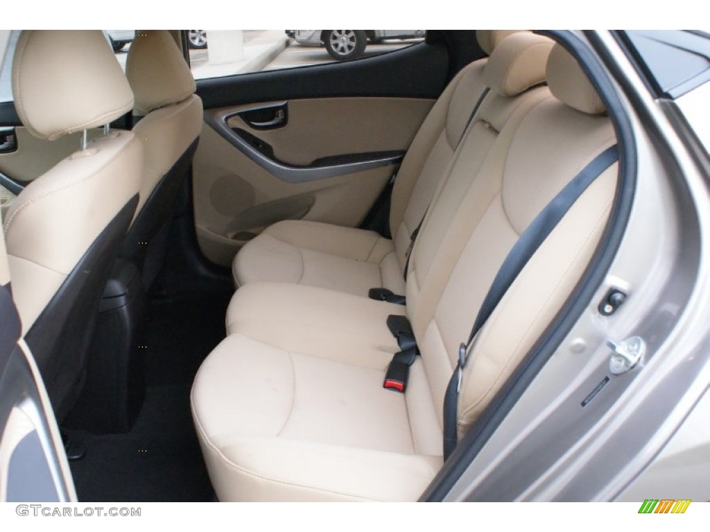2012 Elantra GLS - Harbor Gray Metallic / Gray photo #13