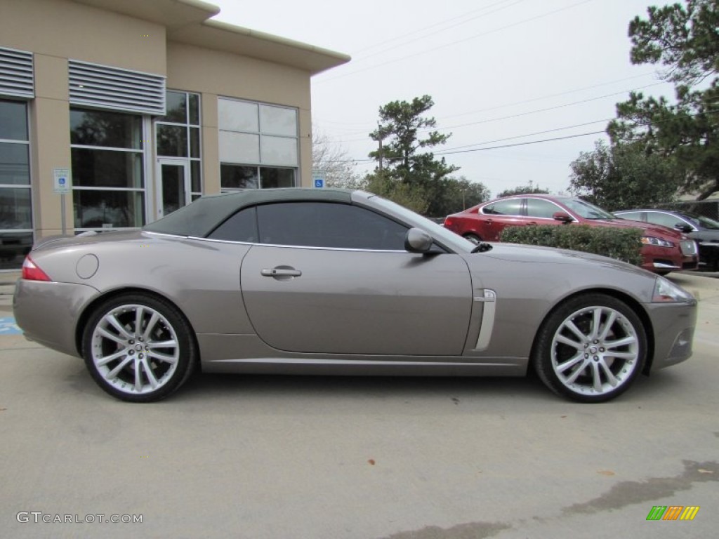Vapour Grey 2009 Jaguar XK XKR Convertible Exterior Photo #91268140