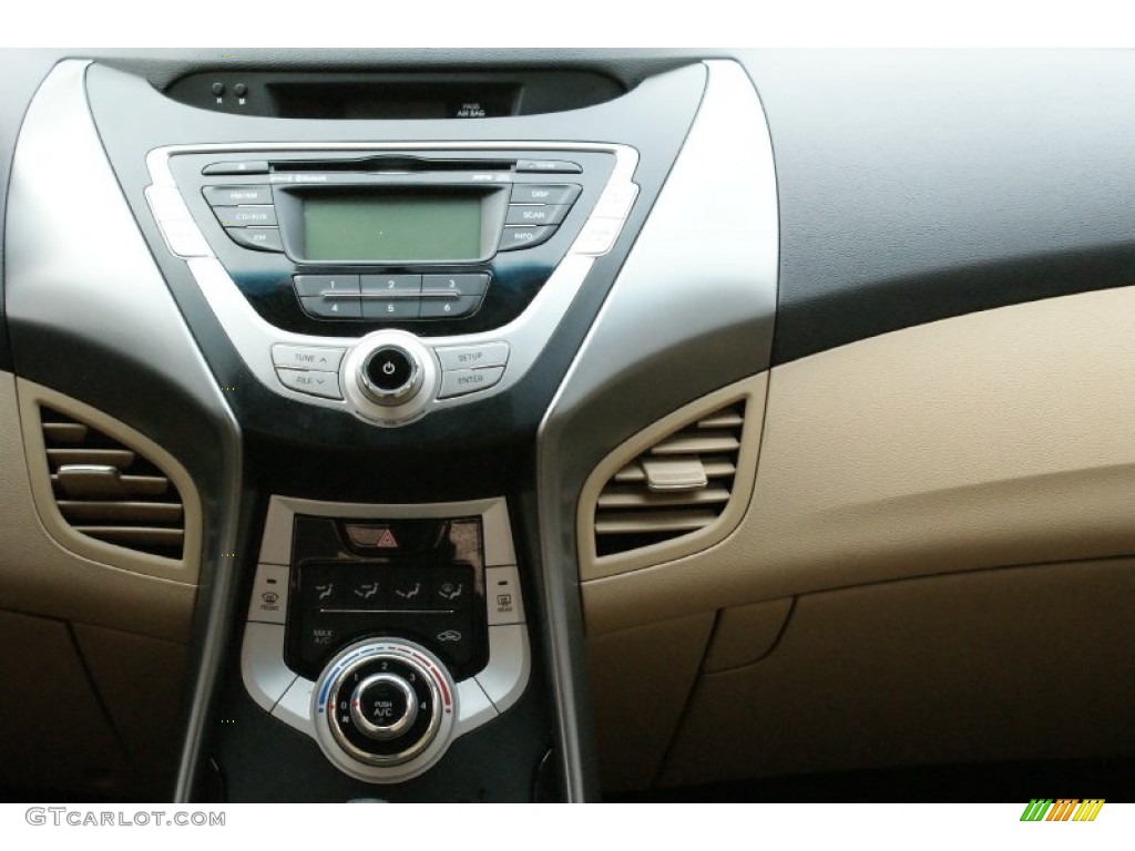 2012 Elantra GLS - Harbor Gray Metallic / Gray photo #19