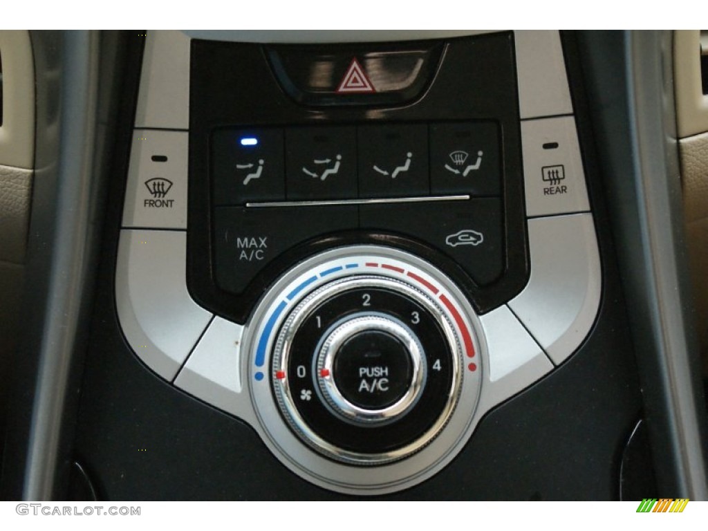 2012 Elantra GLS - Harbor Gray Metallic / Gray photo #22