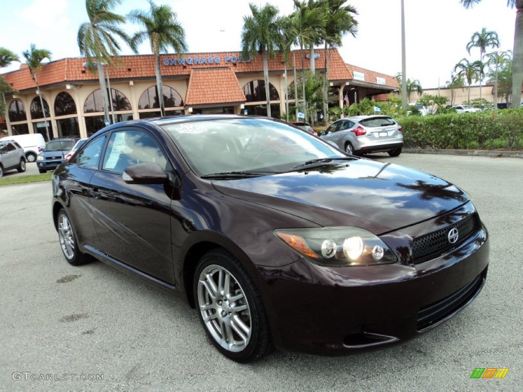 2008 tC  - Sizzling Crimson Red Mica / Dark Charcoal Gray photo #1