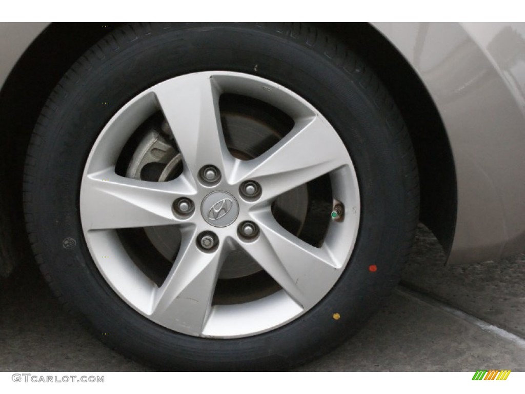 2012 Elantra GLS - Harbor Gray Metallic / Gray photo #36