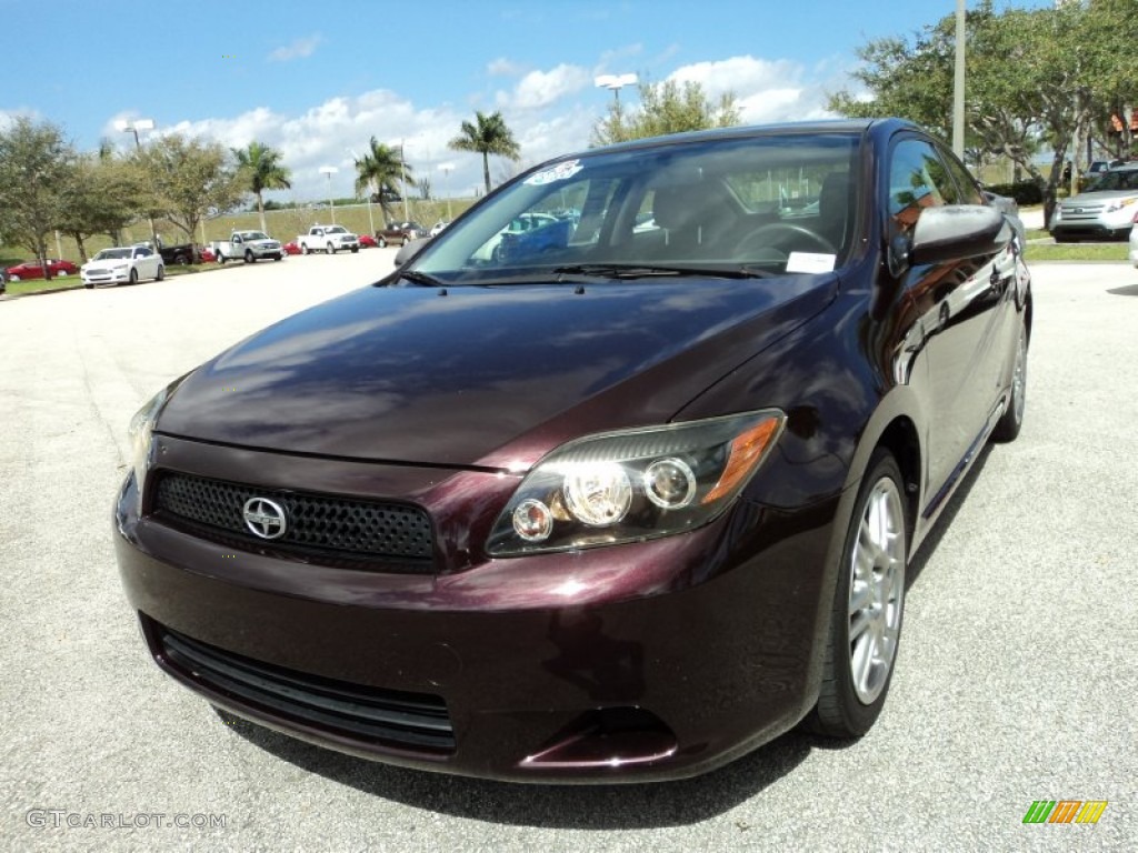 2008 tC  - Sizzling Crimson Red Mica / Dark Charcoal Gray photo #14