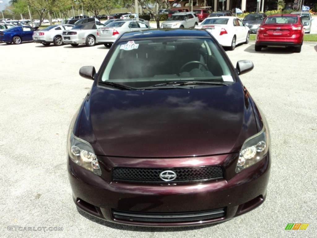 2008 tC  - Sizzling Crimson Red Mica / Dark Charcoal Gray photo #16