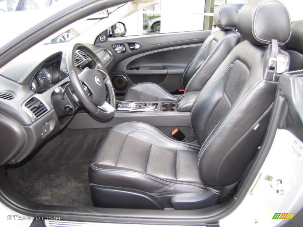 Warm Charcoal/Warm Charcoal Interior 2012 Jaguar XK XK Convertible Photo #91270939