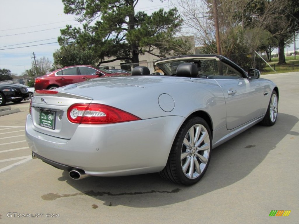 2012 XK XK Convertible - Rhodium Silver Metallic / Warm Charcoal/Warm Charcoal photo #12