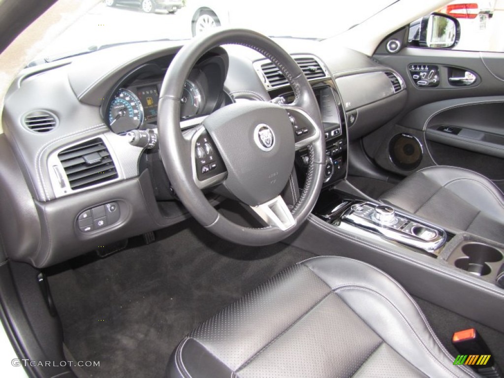 Warm Charcoal/Warm Charcoal Interior 2012 Jaguar XK XK Convertible Photo #91271116
