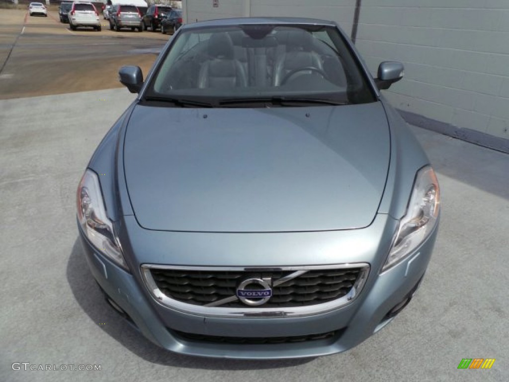 2012 C70 T5 - Celestial Blue Metallic / Off Black photo #2