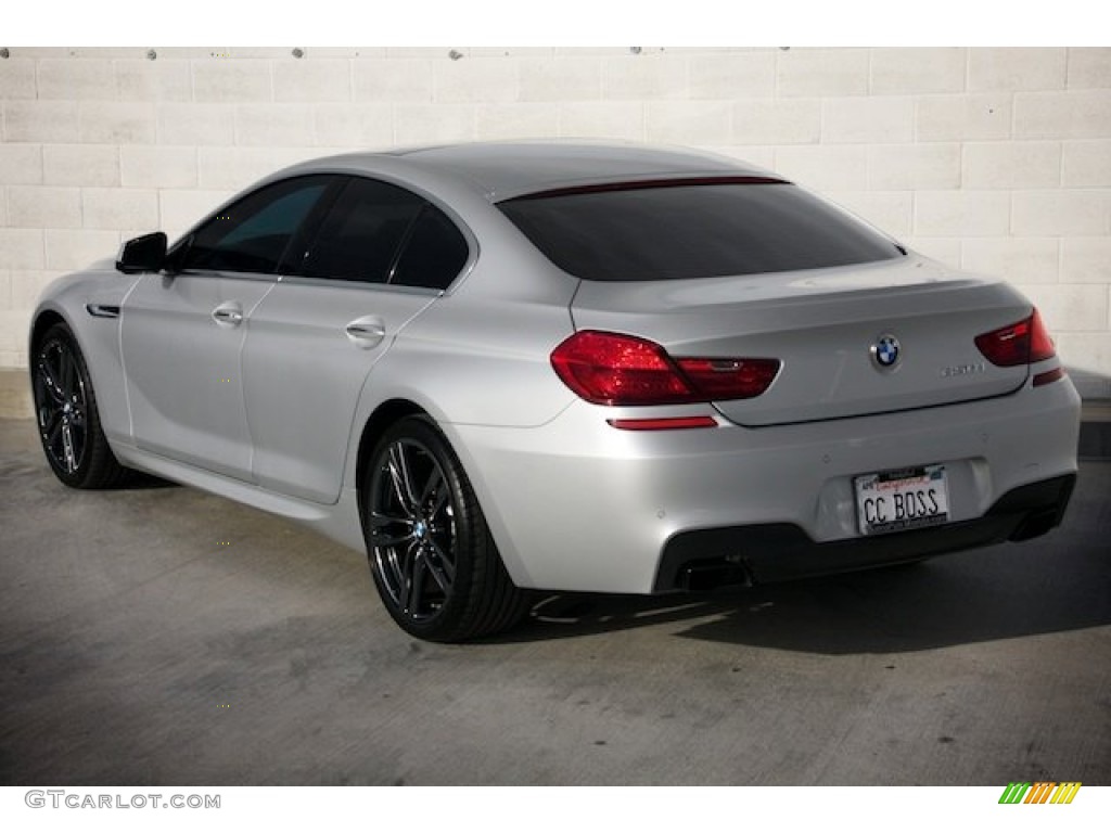 2013 6 Series 650i Gran Coupe - Titanium Silver Metallic / Black photo #2