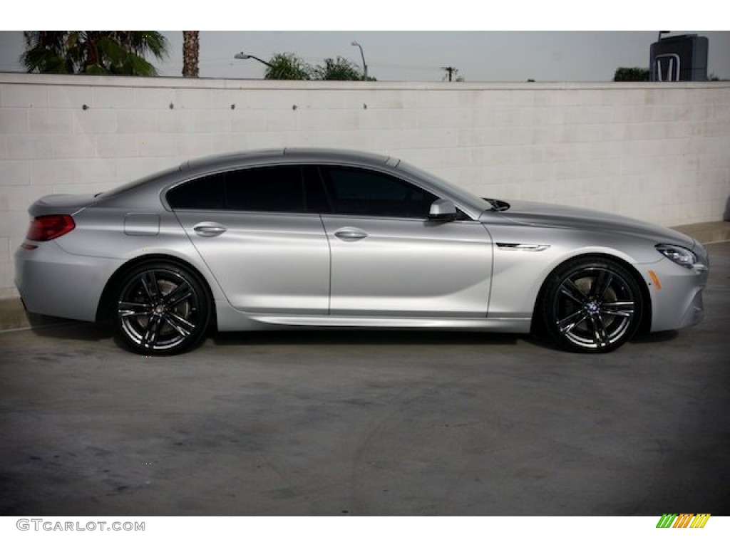 2013 6 Series 650i Gran Coupe - Titanium Silver Metallic / Black photo #11