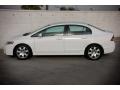 Taffeta White - Civic LX Sedan Photo No. 8