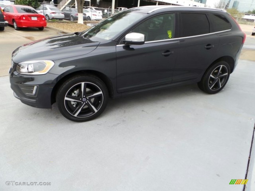 Savile Grey Metallic 2015 Volvo XC60 T6 AWD R-Design Exterior Photo #91274392