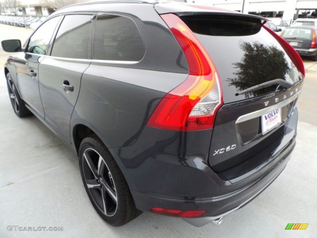 2015 XC60 T6 AWD R-Design - Savile Grey Metallic / R-Design Off Black photo #5