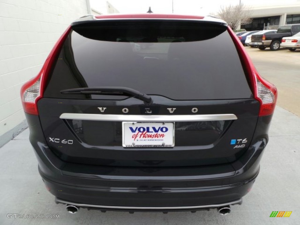 2015 XC60 T6 AWD R-Design - Savile Grey Metallic / R-Design Off Black photo #6