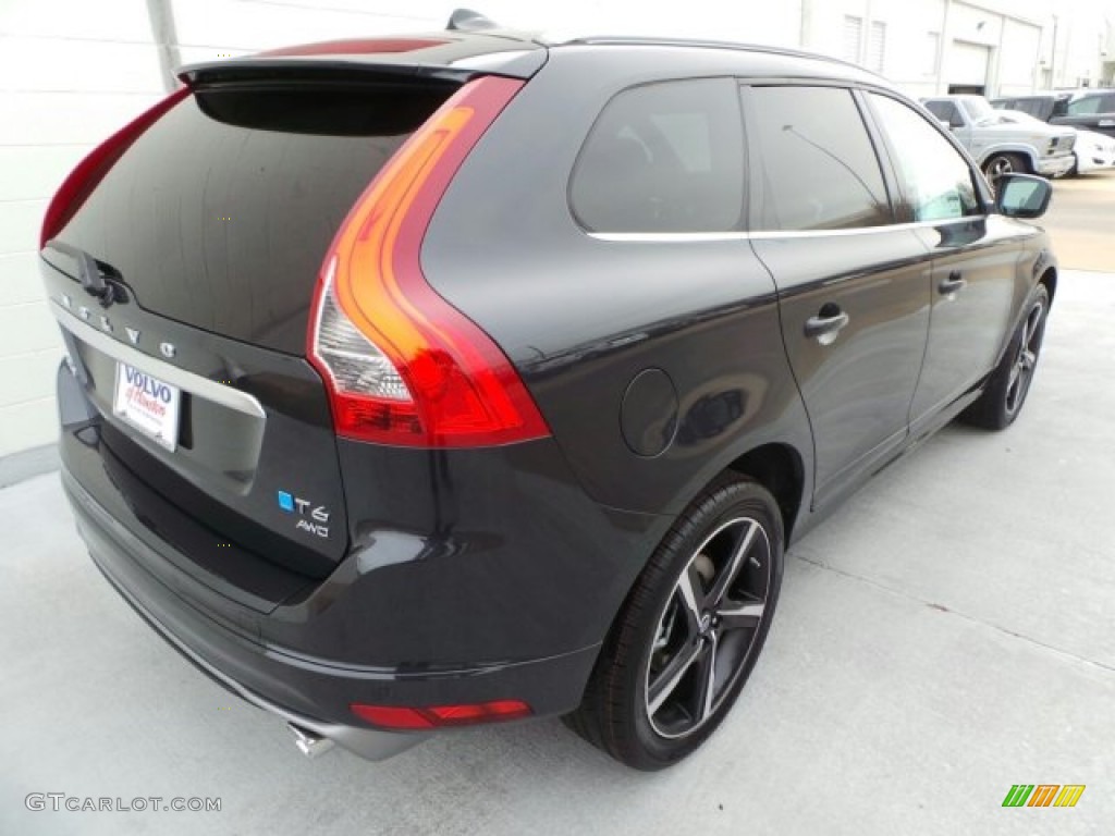 2015 XC60 T6 AWD R-Design - Savile Grey Metallic / R-Design Off Black photo #7