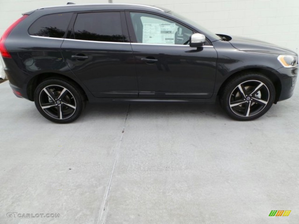 Savile Grey Metallic 2015 Volvo XC60 T6 AWD R-Design Exterior Photo #91274455