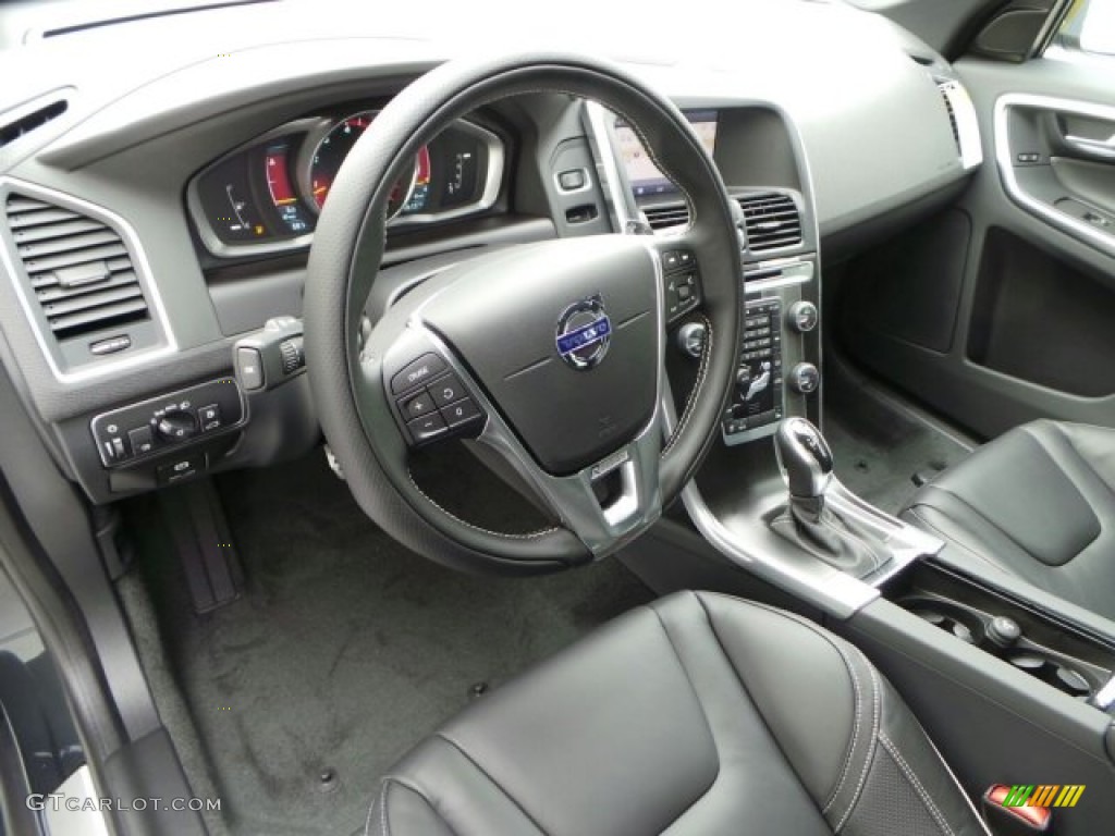 R-Design Off Black Interior 2015 Volvo XC60 T6 AWD R-Design Photo #91274491