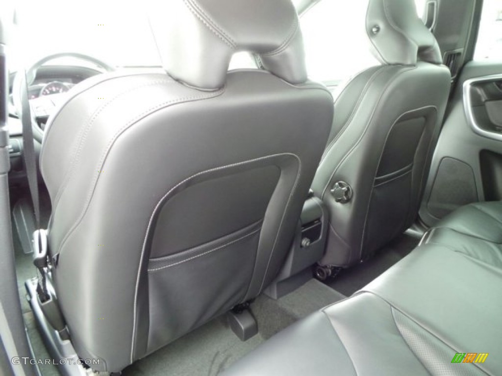 2015 XC60 T6 AWD R-Design - Savile Grey Metallic / R-Design Off Black photo #25