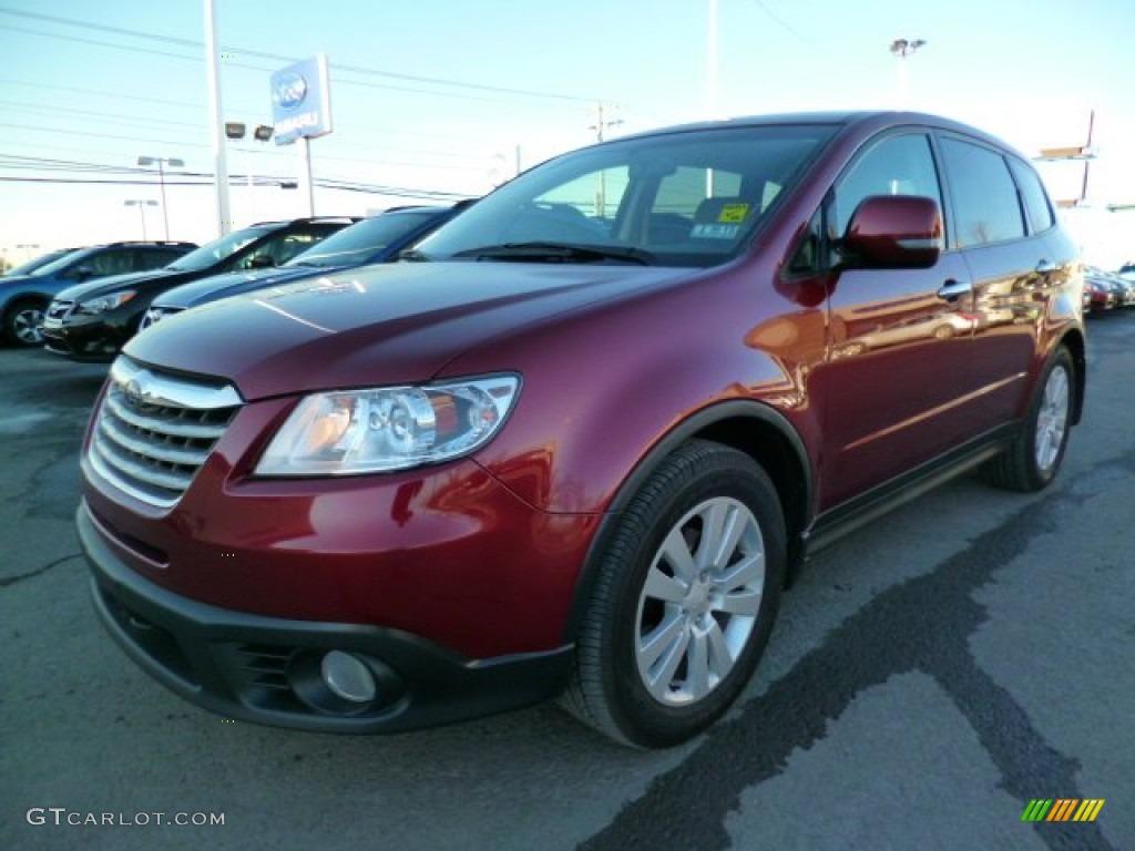 Ruby Red Pearl 2009 Subaru Tribeca Special Edition 5 Passenger Exterior Photo #91275382