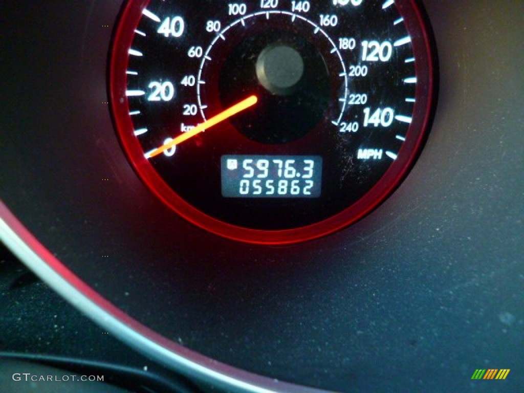 2009 Tribeca Special Edition 5 Passenger - Ruby Red Pearl / Desert Beige photo #20