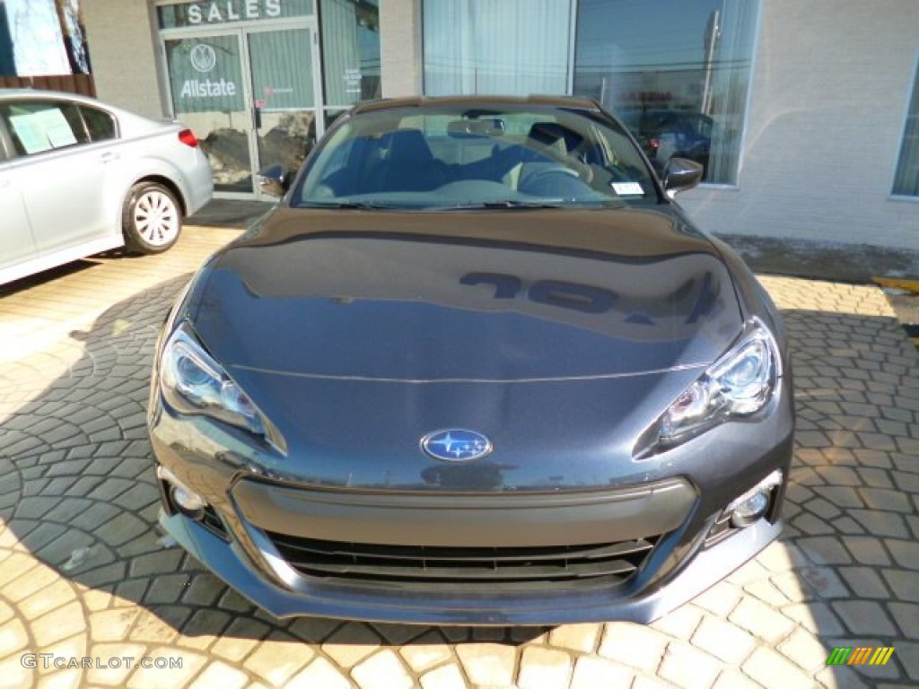 2014 BRZ Limited - Dark Gray Metallic / Black photo #2