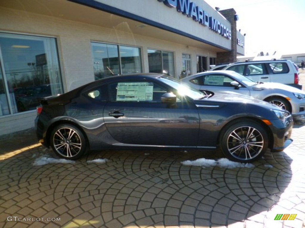 2014 BRZ Limited - Dark Gray Metallic / Black photo #8