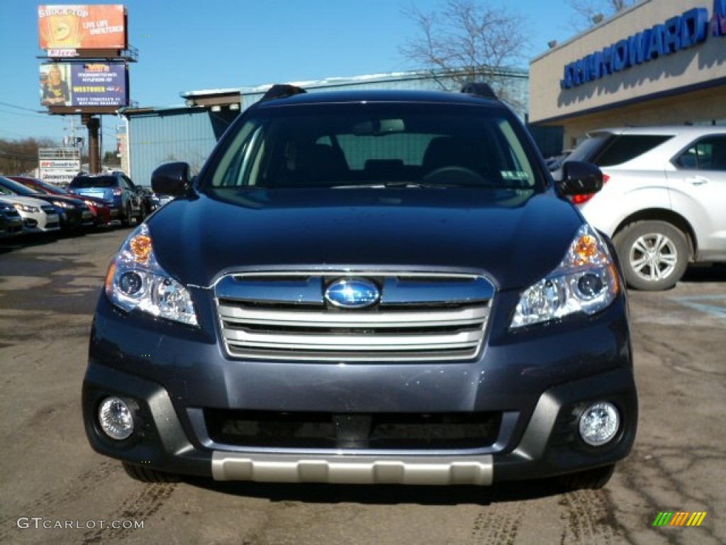 2014 Outback 2.5i Limited - Carbide Gray Metallic / Black photo #2