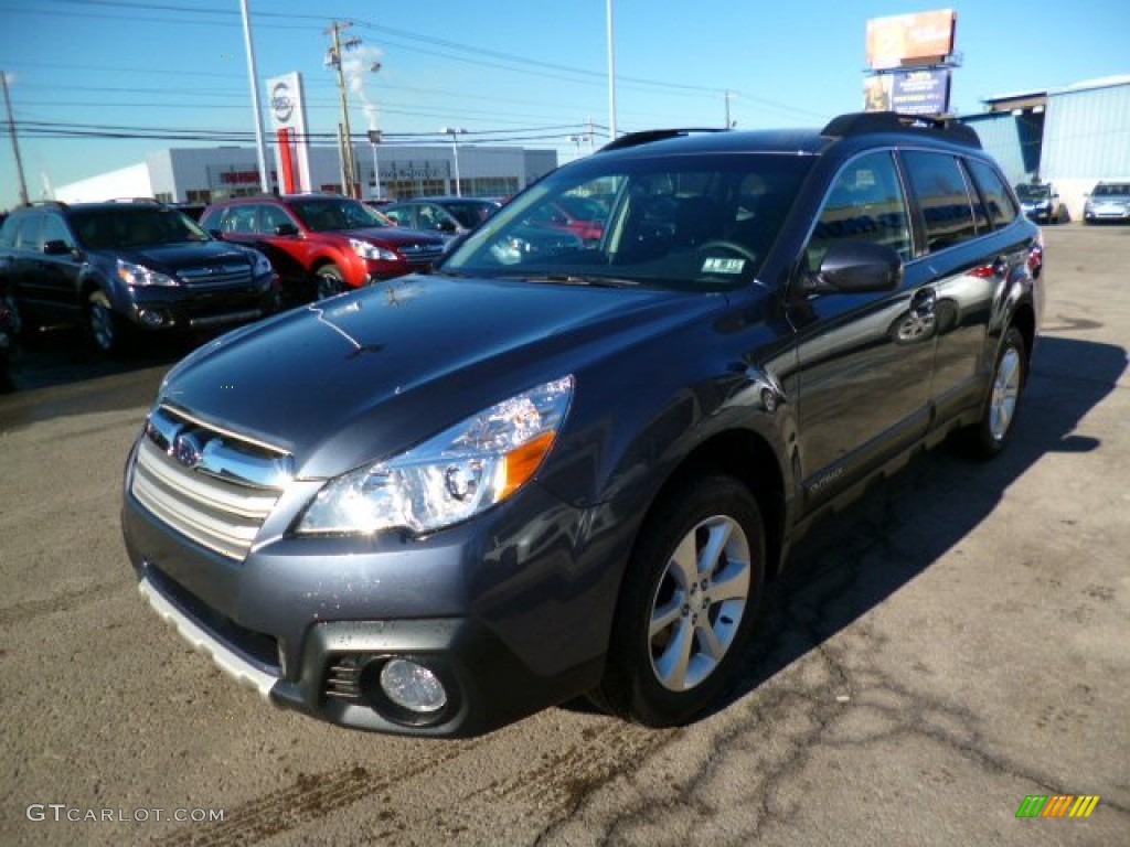 2014 Outback 2.5i Limited - Carbide Gray Metallic / Black photo #3