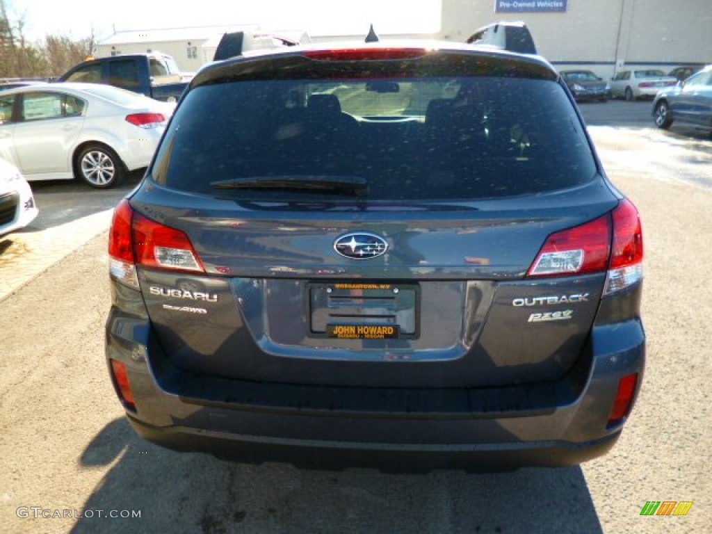 2014 Outback 2.5i Limited - Carbide Gray Metallic / Black photo #6
