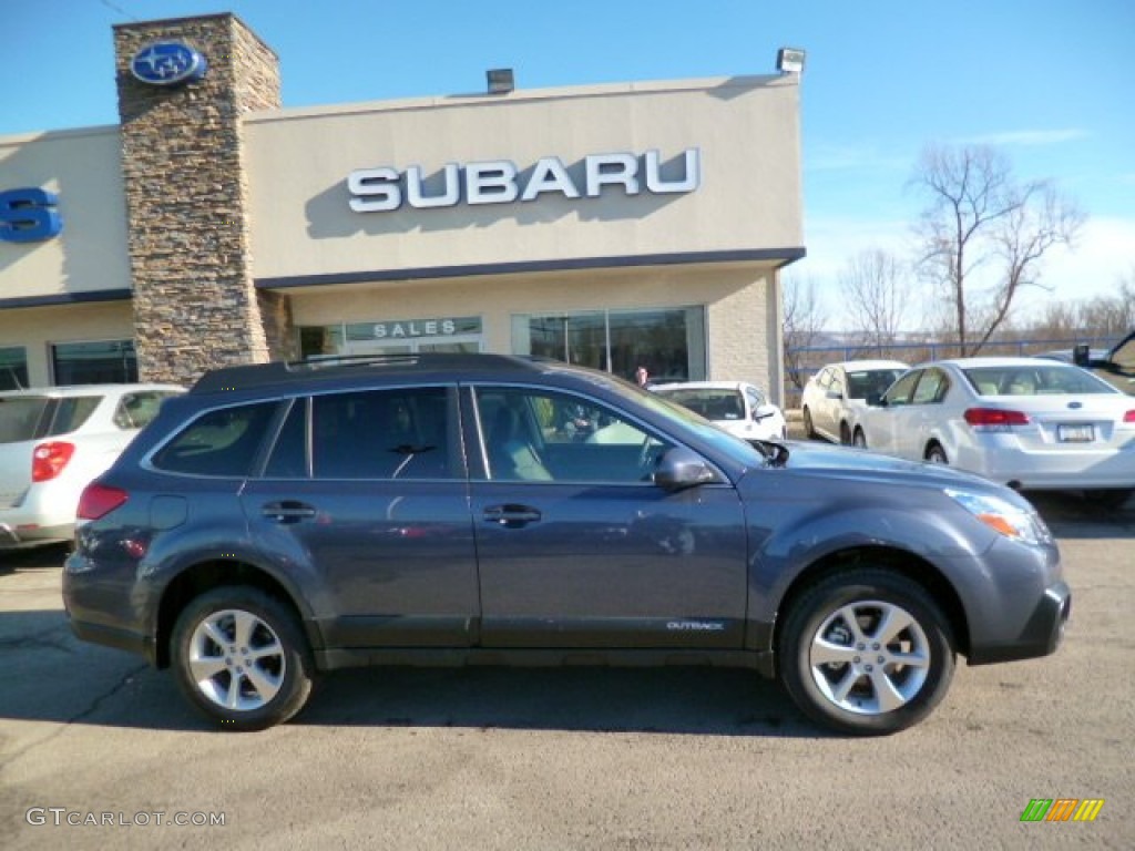 2014 Outback 2.5i Limited - Carbide Gray Metallic / Black photo #8