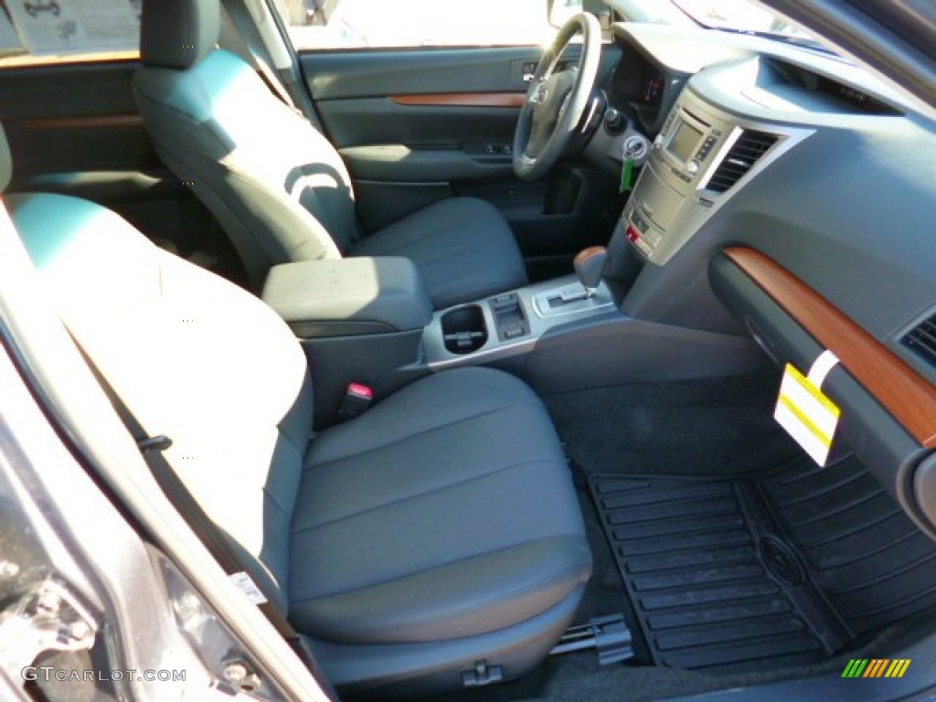 2014 Outback 2.5i Limited - Carbide Gray Metallic / Black photo #10