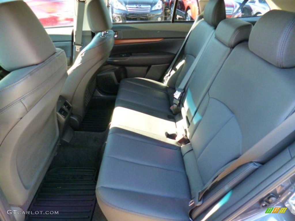 2014 Outback 2.5i Limited - Carbide Gray Metallic / Black photo #14