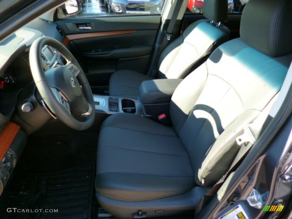 2014 Outback 2.5i Limited - Carbide Gray Metallic / Black photo #16