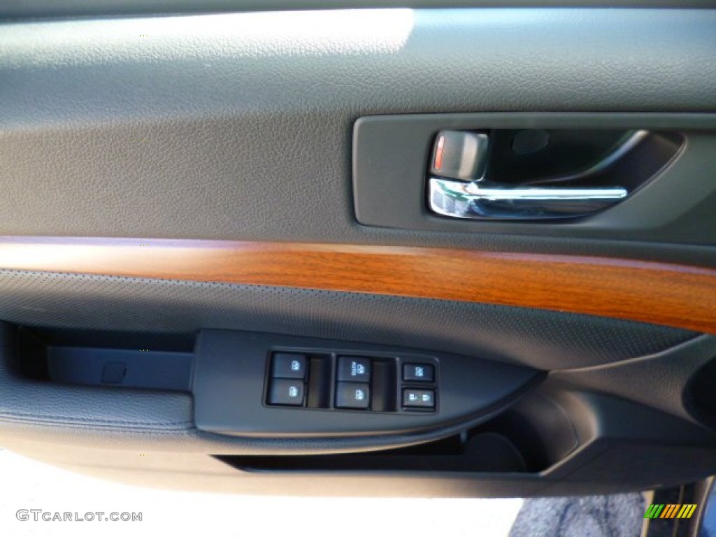 2014 Outback 2.5i Limited - Carbide Gray Metallic / Black photo #18