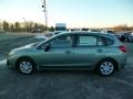 2014 Jasmine Green Metallic Subaru Impreza 2.0i 5 Door  photo #4