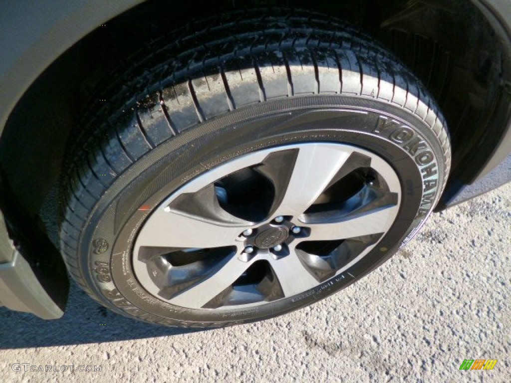 2014 XV Crosstrek Hybrid - Quartz Blue Pearl / Ivory photo #9