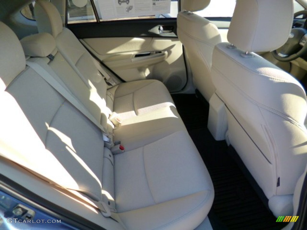 2014 XV Crosstrek Hybrid - Quartz Blue Pearl / Ivory photo #11