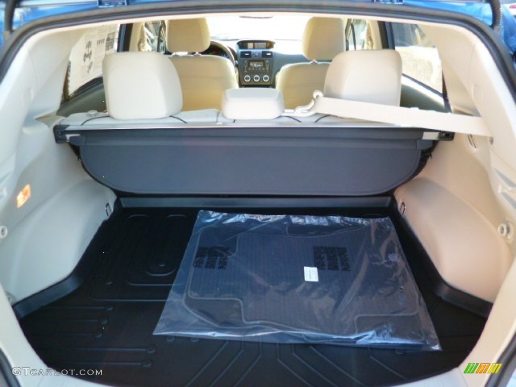 2014 XV Crosstrek Hybrid - Quartz Blue Pearl / Ivory photo #12