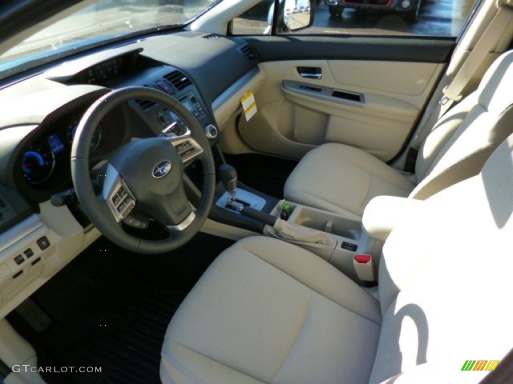 2014 XV Crosstrek Hybrid - Quartz Blue Pearl / Ivory photo #16