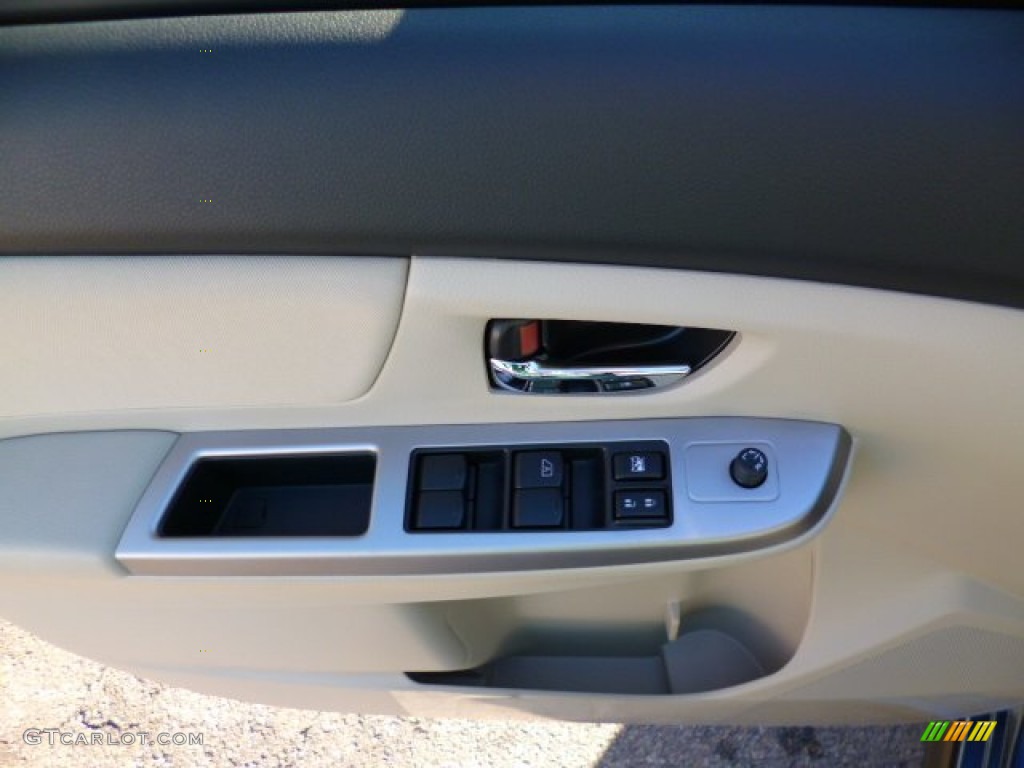 2014 XV Crosstrek Hybrid - Quartz Blue Pearl / Ivory photo #17