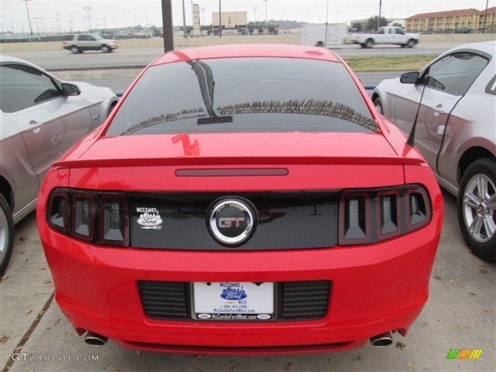 2014 Mustang GT Premium Coupe - Race Red / Charcoal Black photo #1
