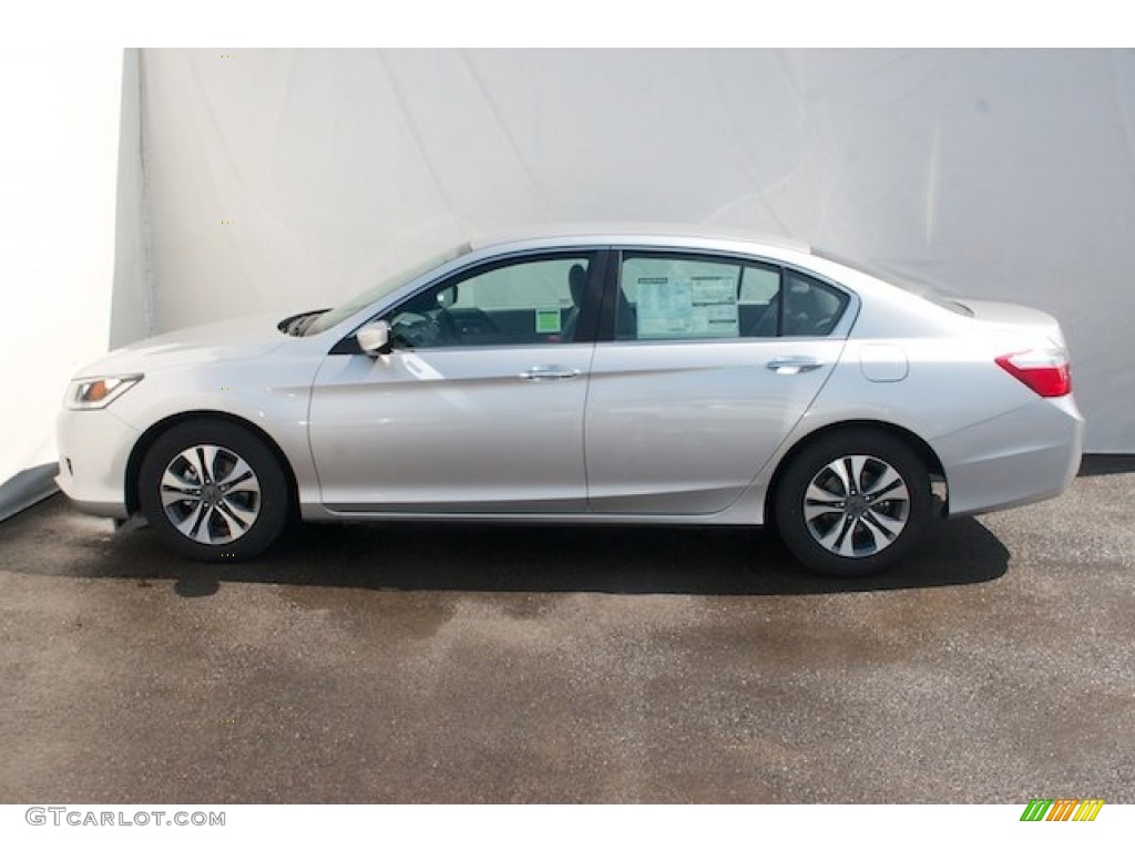 2014 Accord LX Sedan - Alabaster Silver Metallic / Gray photo #4