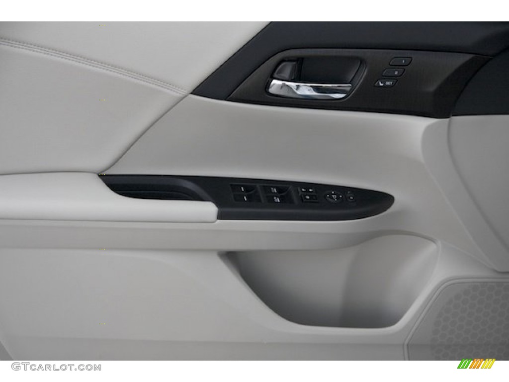 2014 Accord Hybrid EX-L Sedan - Alabaster Silver Metallic / Ivory photo #14