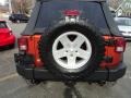 2009 Sunburst Orange Pearl Jeep Wrangler Unlimited X 4x4  photo #19