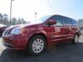 2014 Deep Cherry Red Crystal Pearl Chrysler Town & Country Touring  photo #3