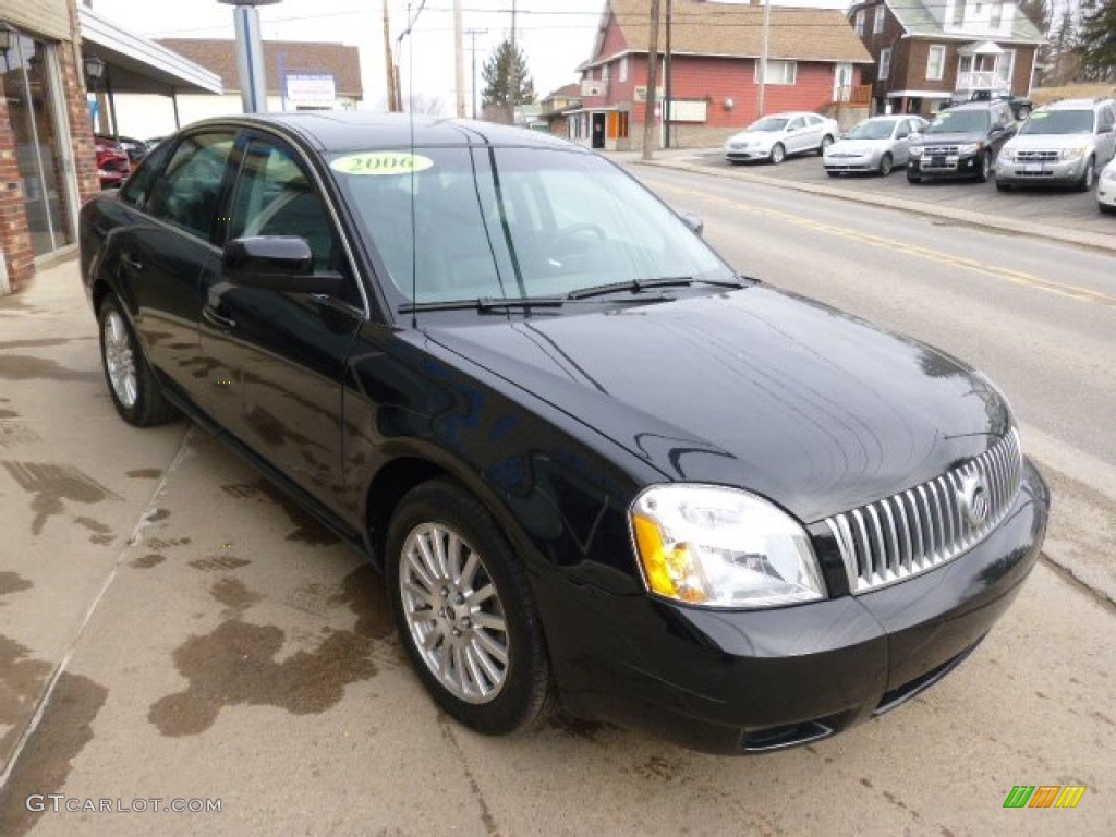 2006 Montego Premier AWD - Black / Charcoal Black photo #3